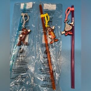 Hershey, Reese’s, Kisses straws from Hershey world